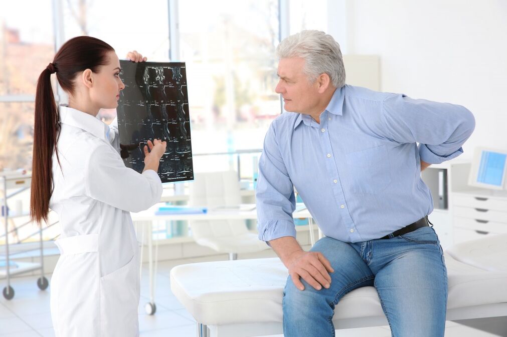 Osteocondrosis of the thoracic spine